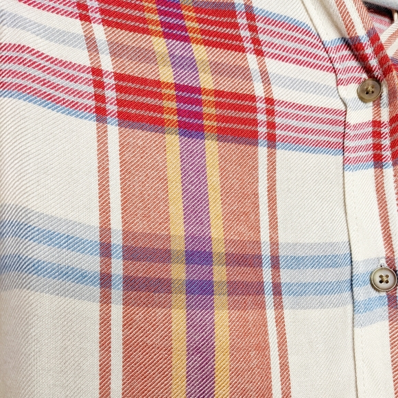 [SOLD] LUCKY BRAND Lightweight Plaid Shirt NWT - Picture 7 of 11